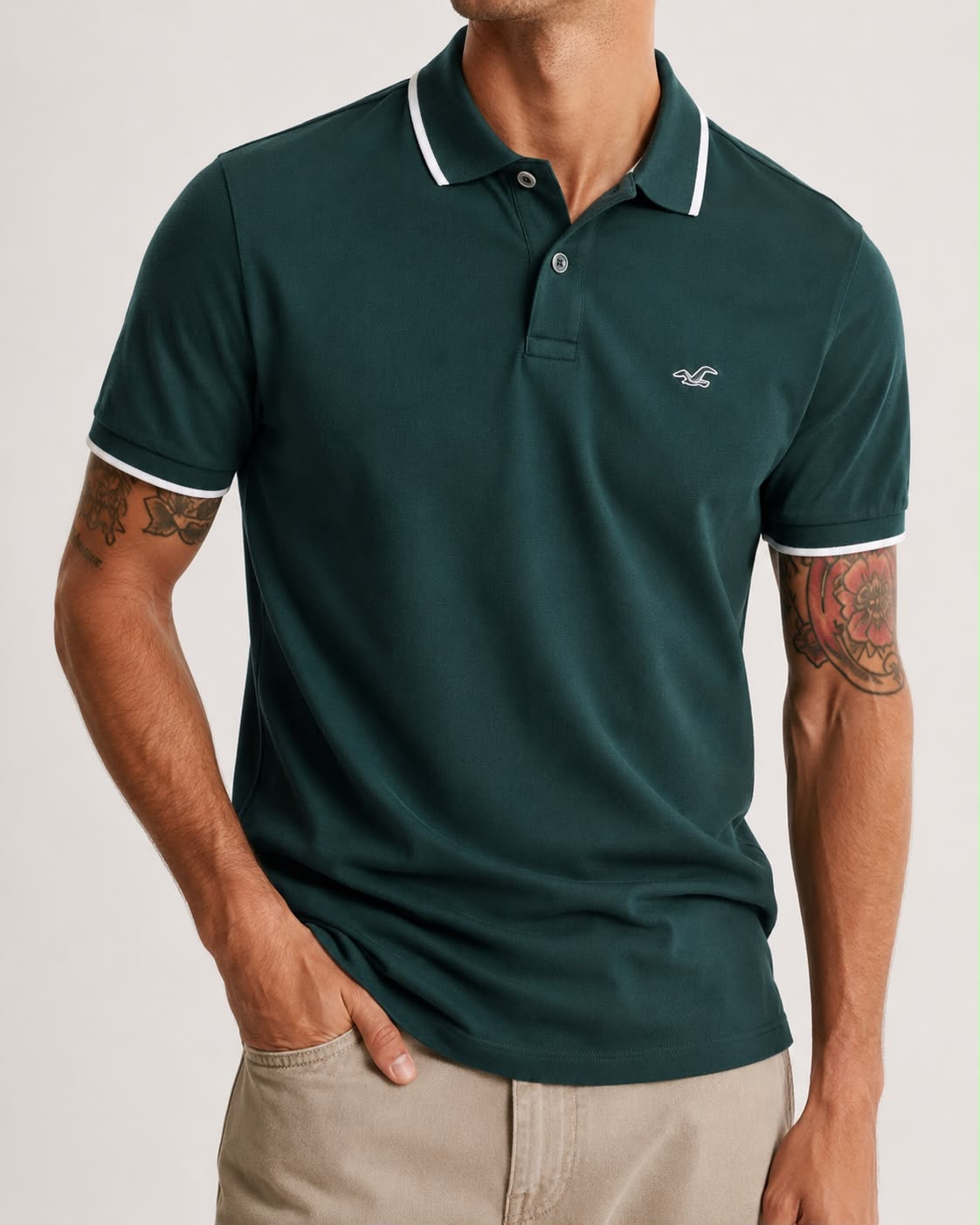 Polo à emblème