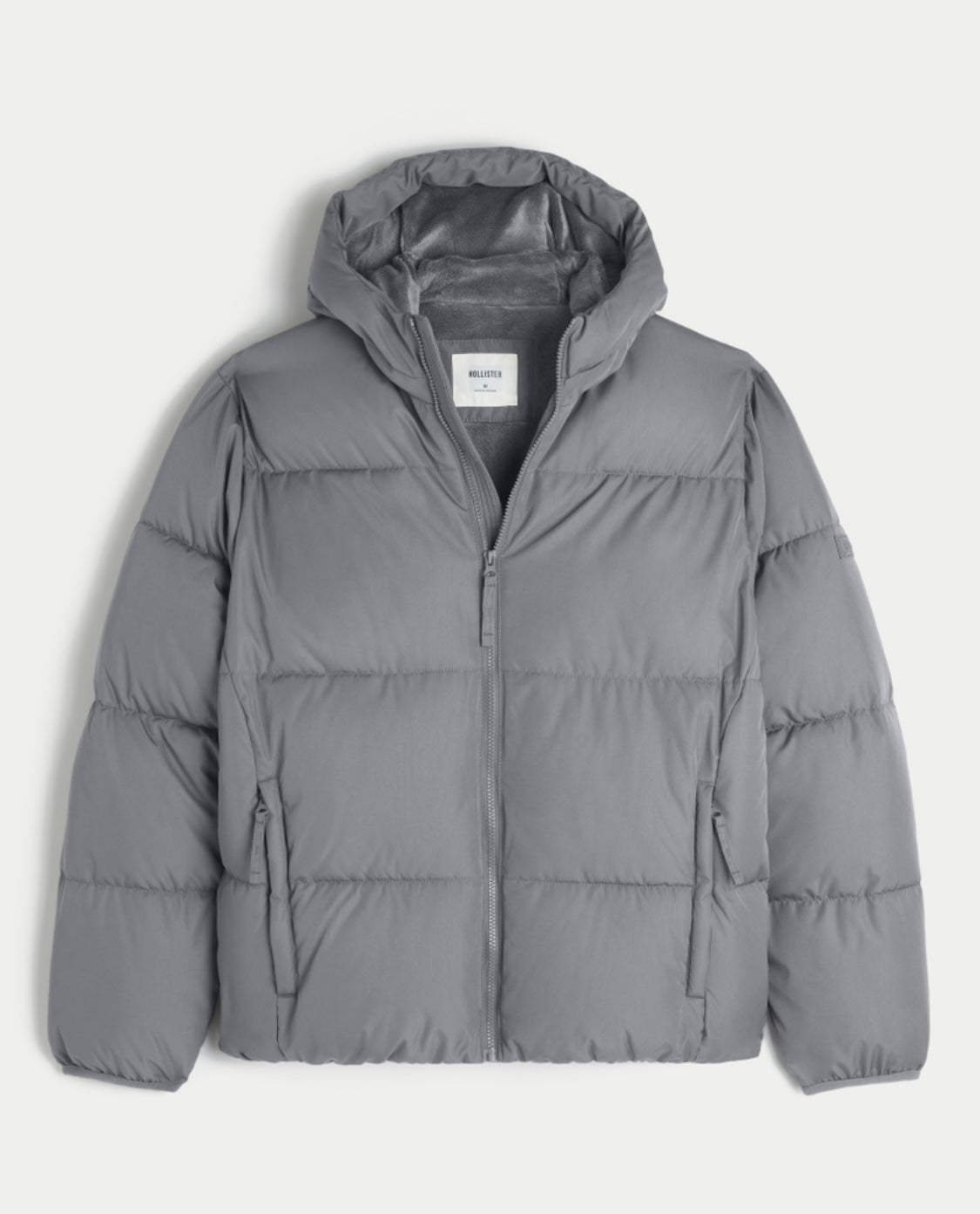 Doudoune doublée de fausse fourrure