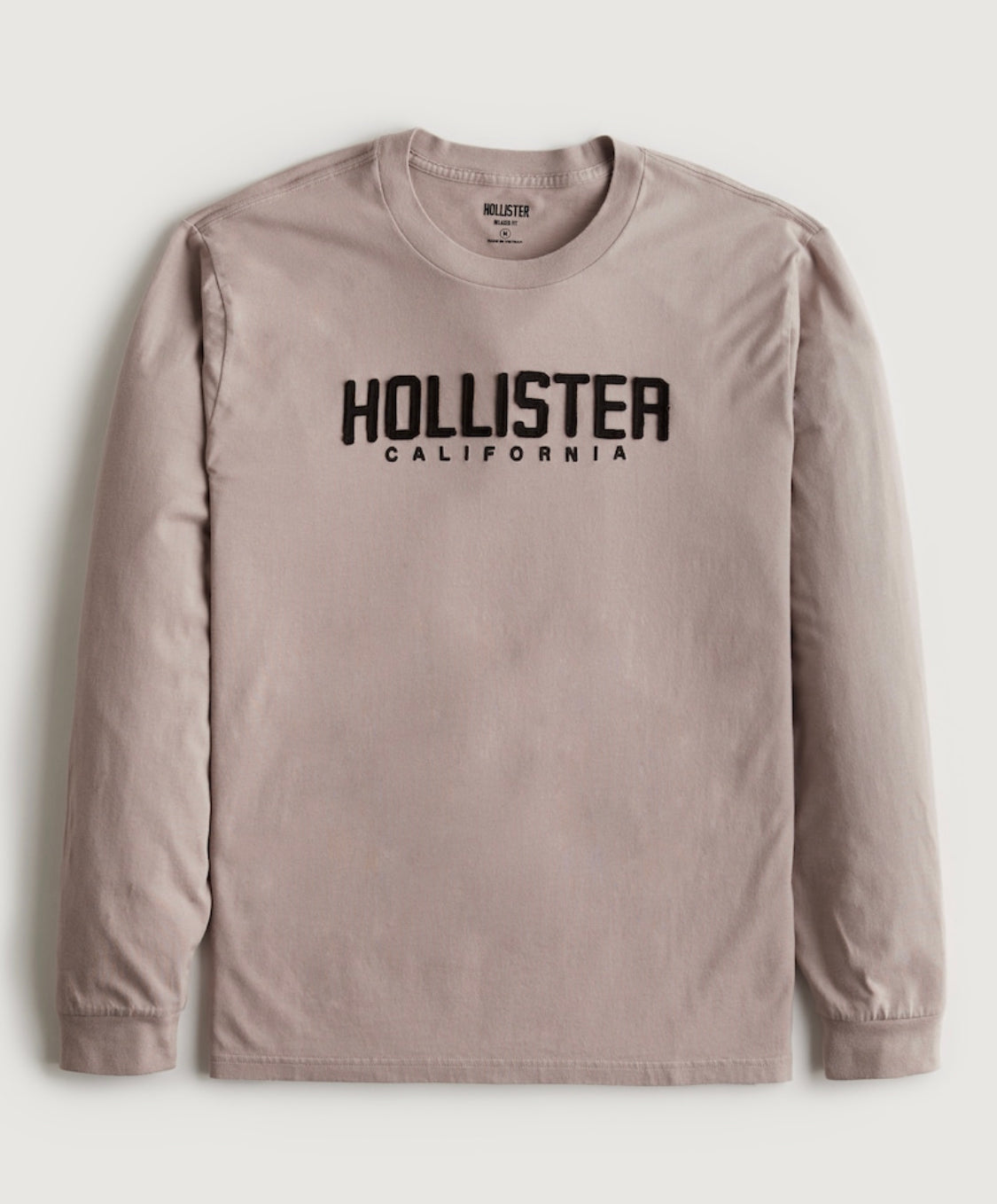 T-shirt à col rond avec manches longues