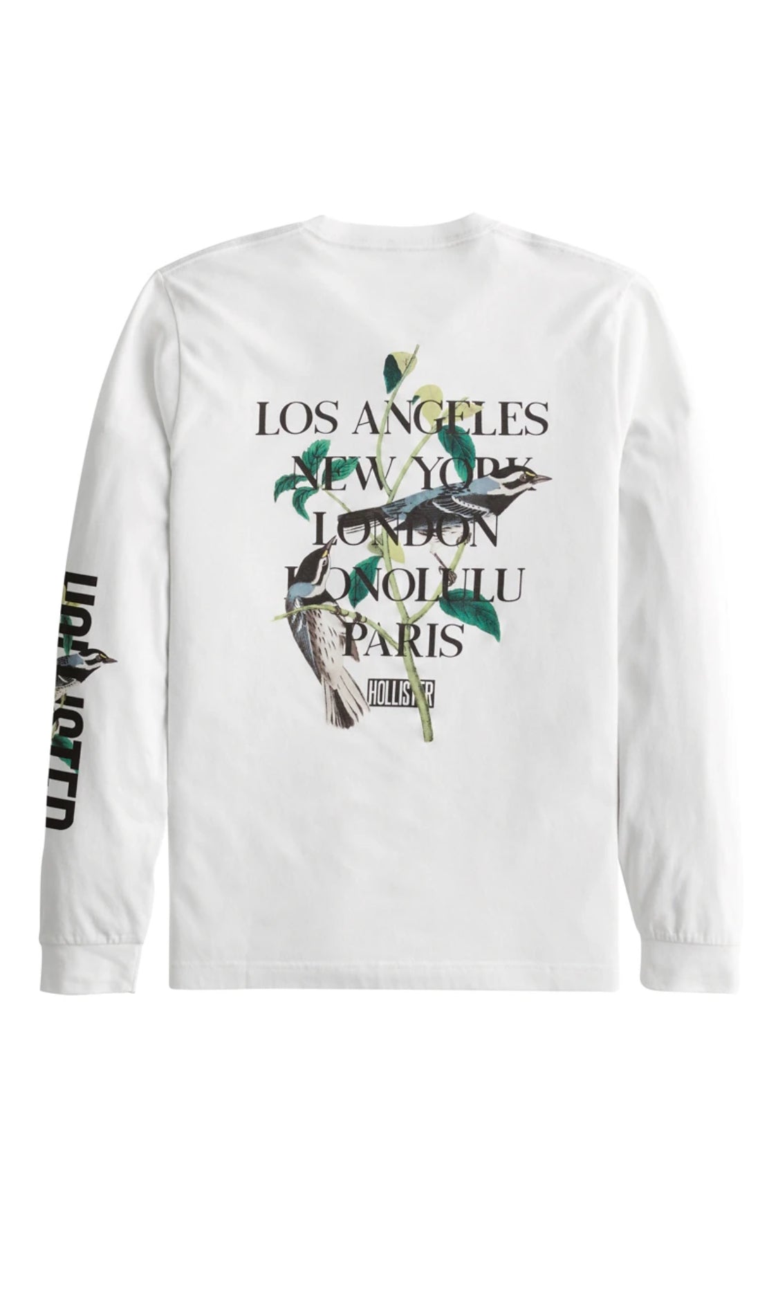 T-shirt à col rond avec manches longues