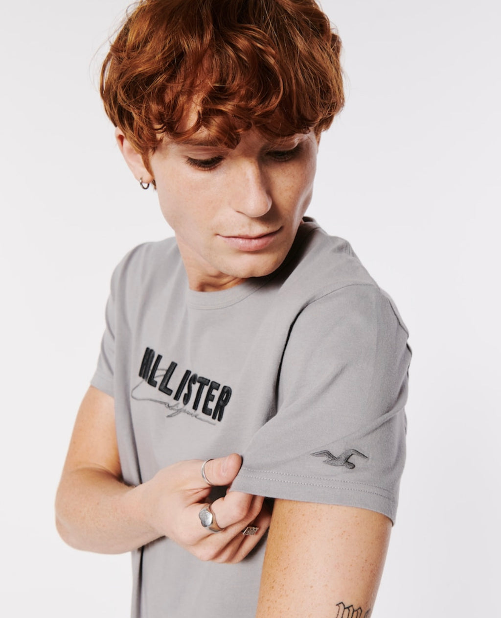 T-shirt ras du cou à emblème