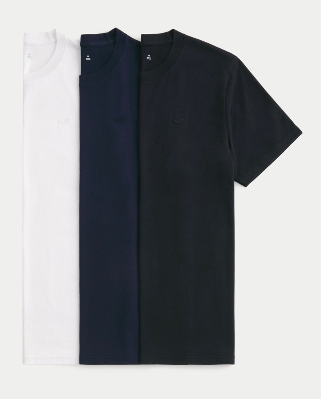 Pack de 3 t-shirts ras du cou à emblème