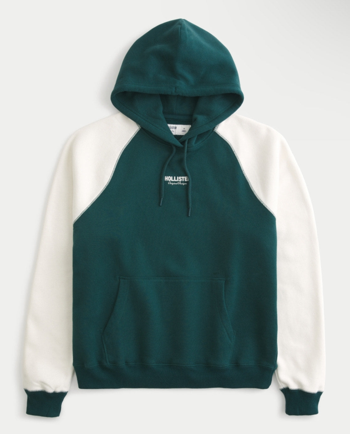 Sweat à capuche à logo coupe Boxy