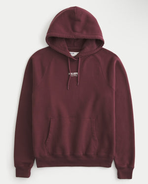 Sweat à capuche à logo coupe Boxy